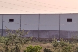 Civil Works Industrial Shed at Sadoke